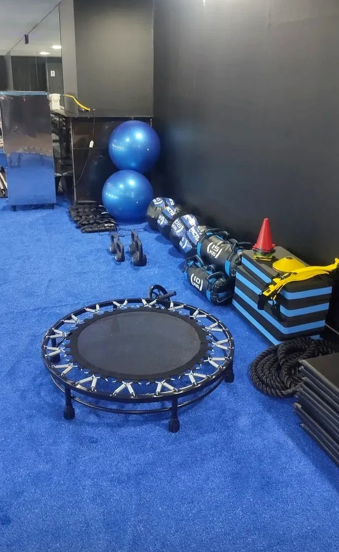 Equipamentos funcionais da academia